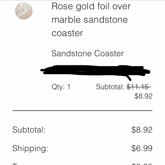 NWOT Coaster - Picture 3 of 4